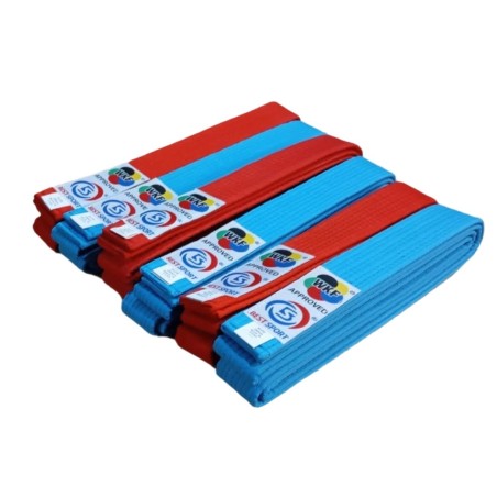 Ceinture de karaté — soie / coton 4 cm